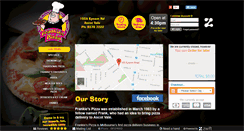 Desktop Screenshot of frankiespizza.com.au